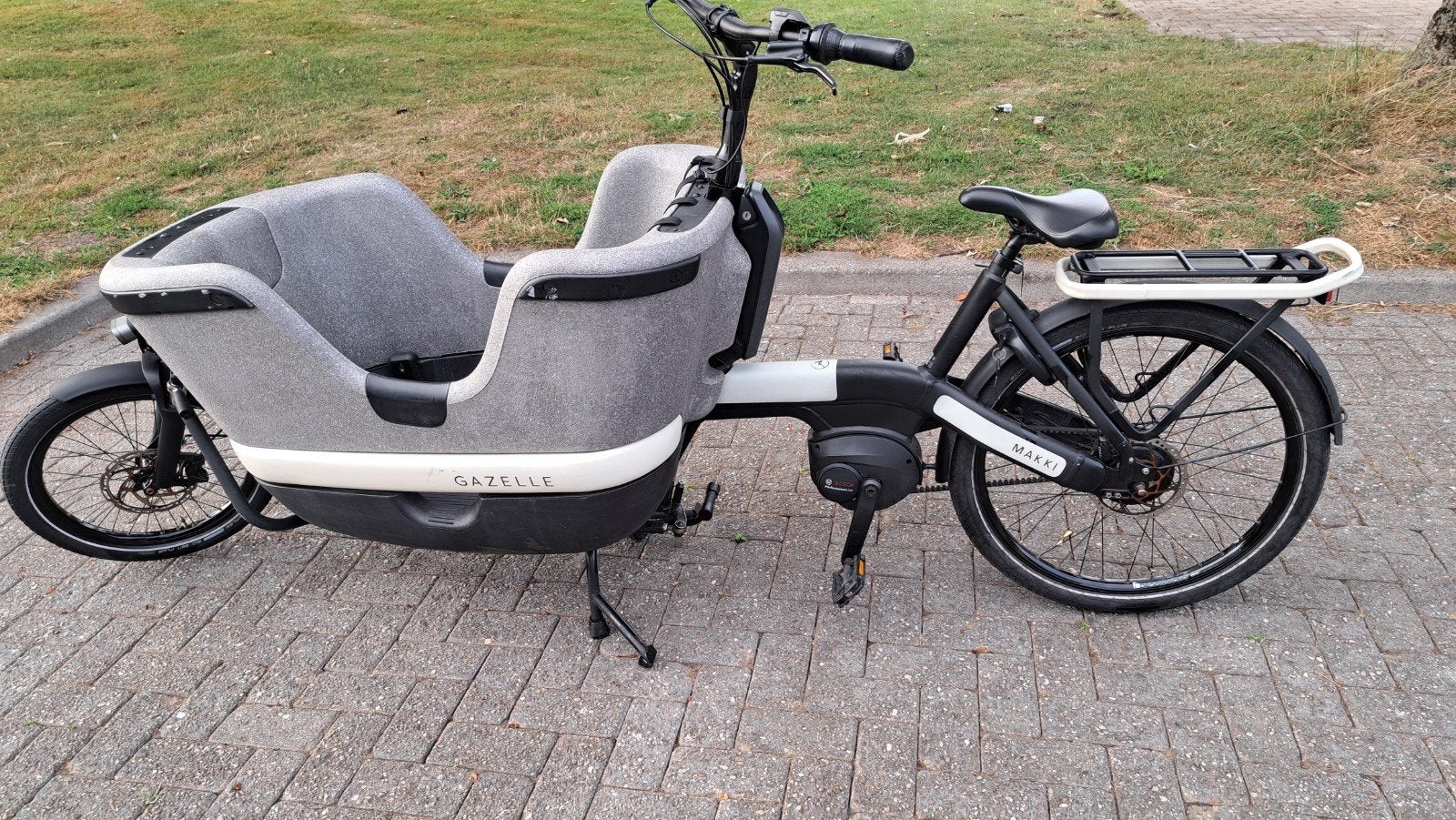 Gazelle Makki bakfiets - 2024 - 500Wh - 7000km, Ophalen, Gebruikt, Elektrisch, 2 kinderen