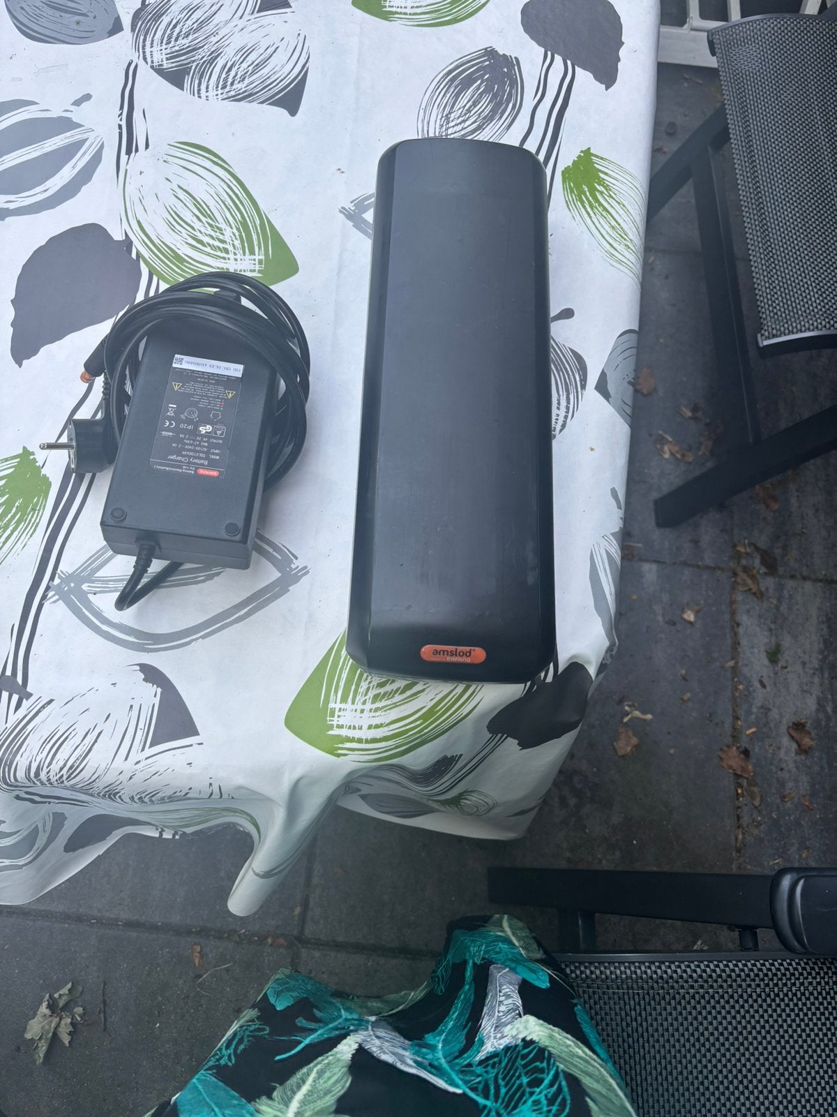 bavang fiets accu, Ophalen, Gebruikt