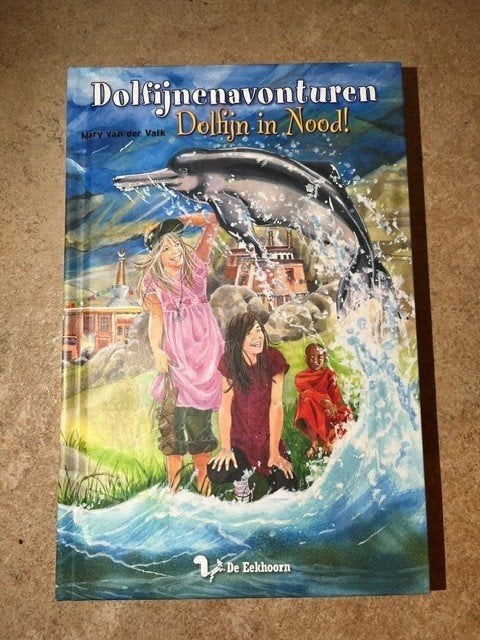 Boek: Dolfijnen avonturen (deel 5 ) - Dolfijn in Nood!, Mary van der Valk, Ophalen of Verzenden, Zo goed als nieuw, Fictie