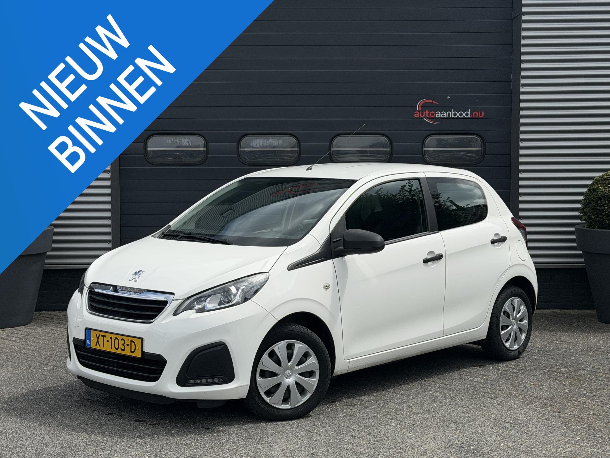 Peugeot 108 1.0 e-VTi Access | Radio | 5 Deurs | Xenon |, Auto's, Peugeot, Voorwielaandrijving, Start-stop-systeem, Stof, Gebruikt