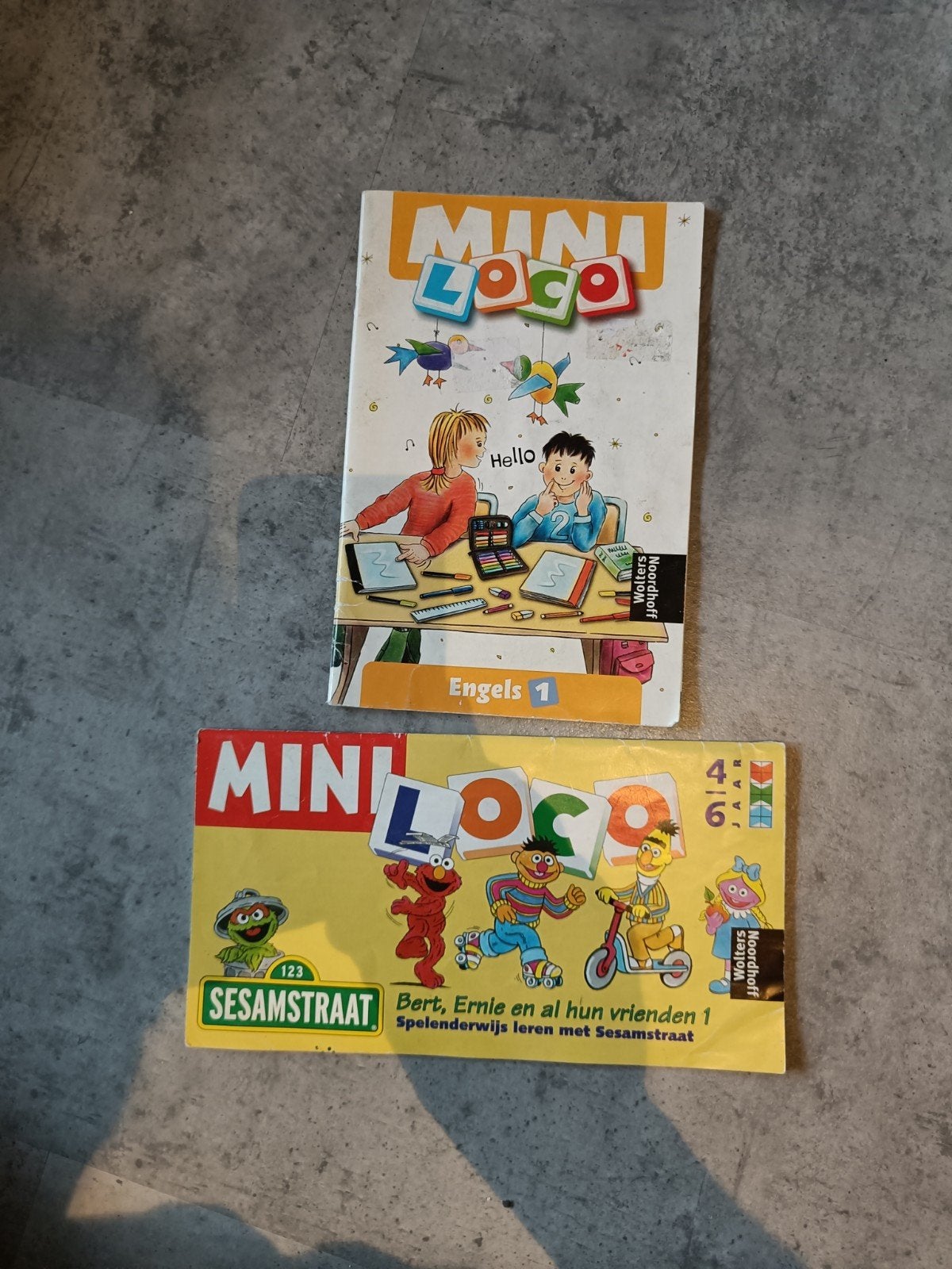 Mini Loco: Engels 1 & Sesamstraat (4-6 jaar), Kinderen en Baby's, Ophalen of Verzenden, Gebruikt, Taal en Lezen