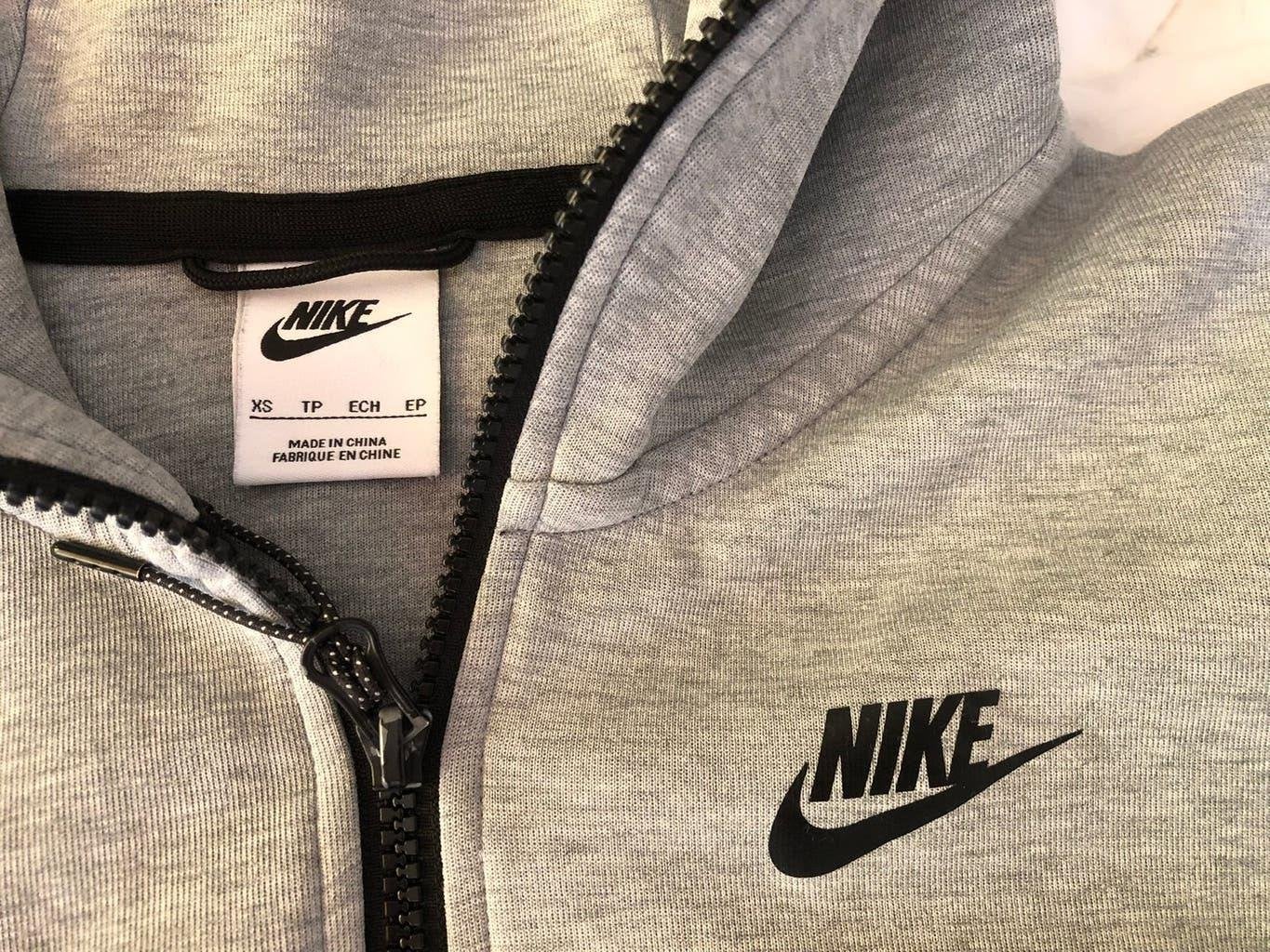 Nike tech fleece vest hoodie XS grijs, Nike, Ophalen of Verzenden, Zo goed als nieuw, Grijs