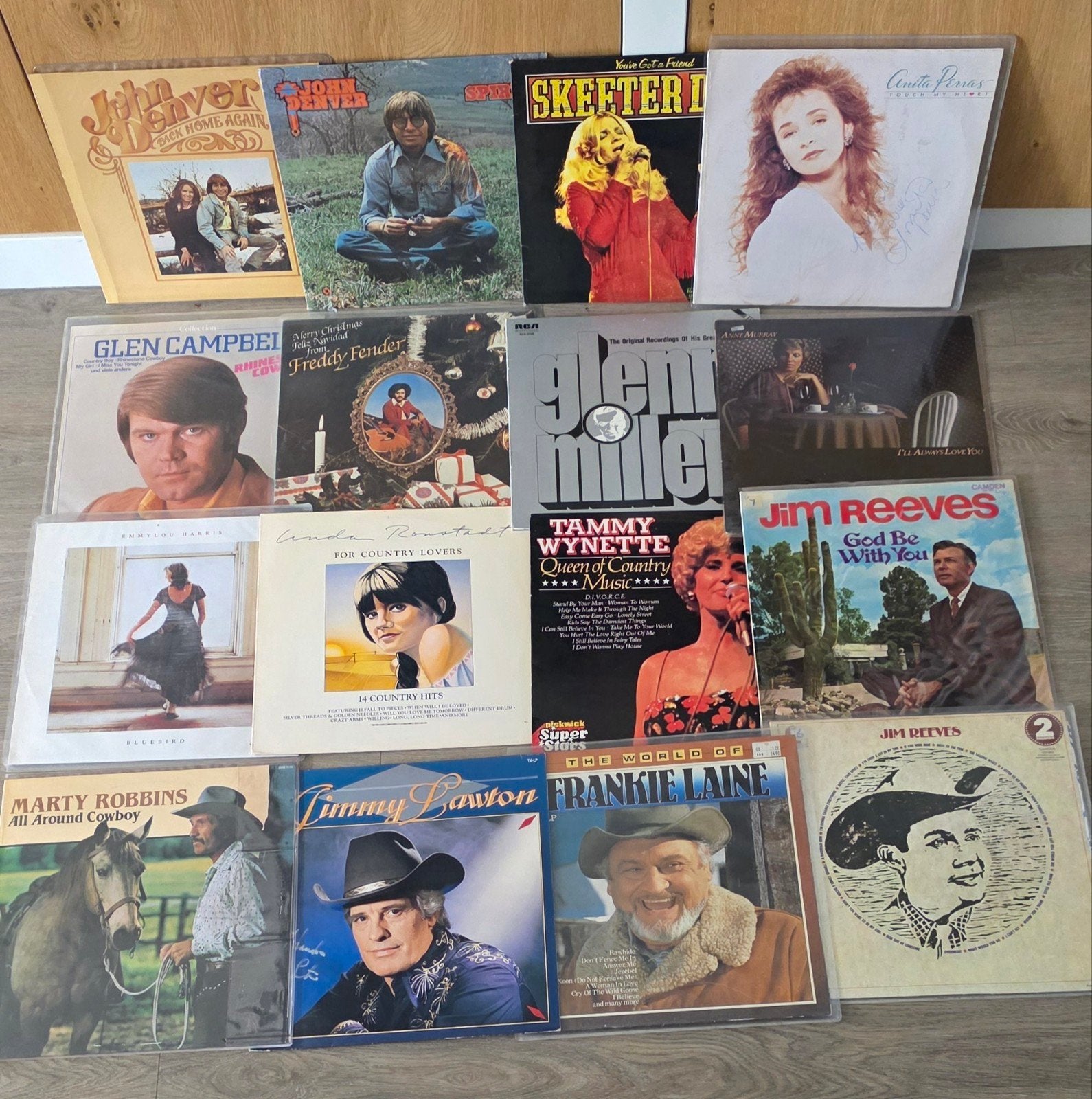 Grote Country LP Collectie: Dolly Parton, Kenny Rogers e.a., Ophalen, Gebruikt, Eerste persing, Country