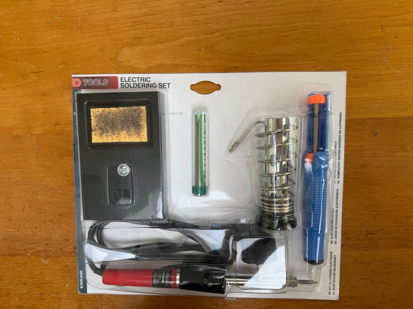 Elektrische soldeerset, Doe-het-zelf en Verbouw, Ophalen, Nieuw, Overige typen, Overige merken