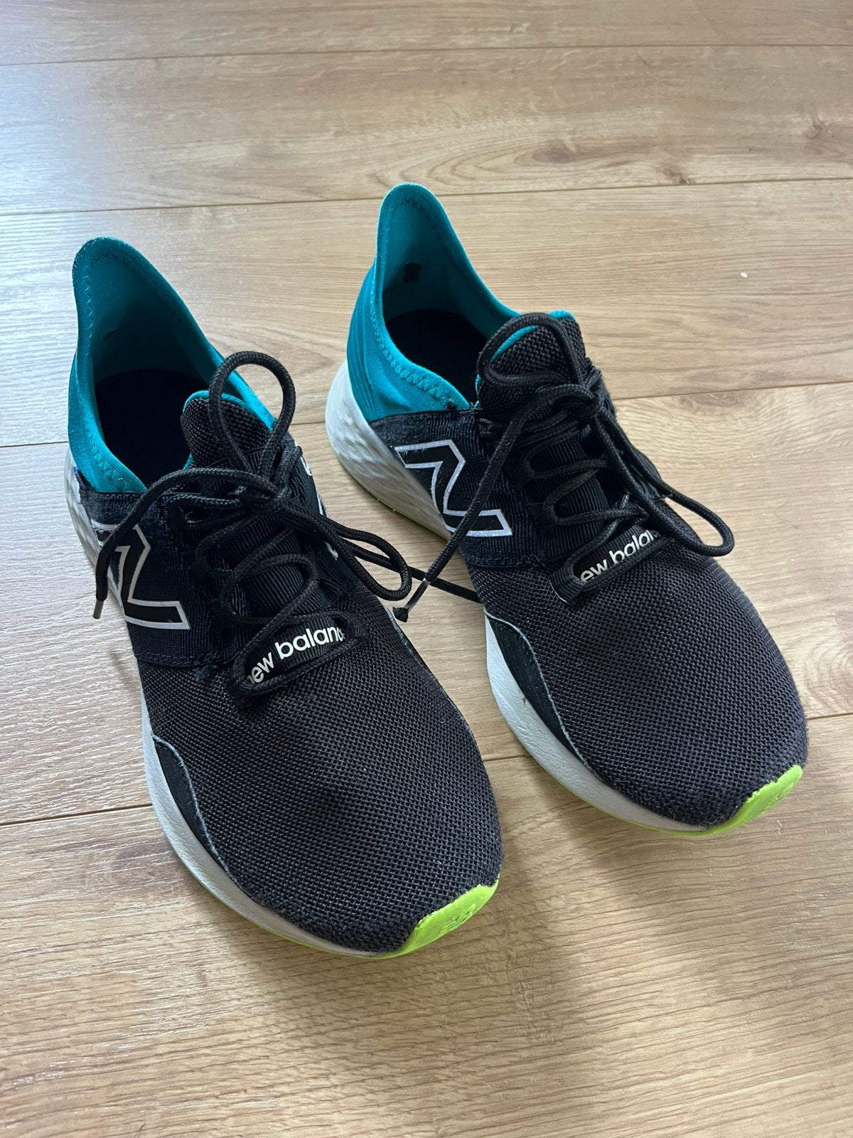 New Balance Hardloopschoenen maat 42.5, Ophalen of Verzenden, Gedragen, Zwart, Sneakers of Gympen