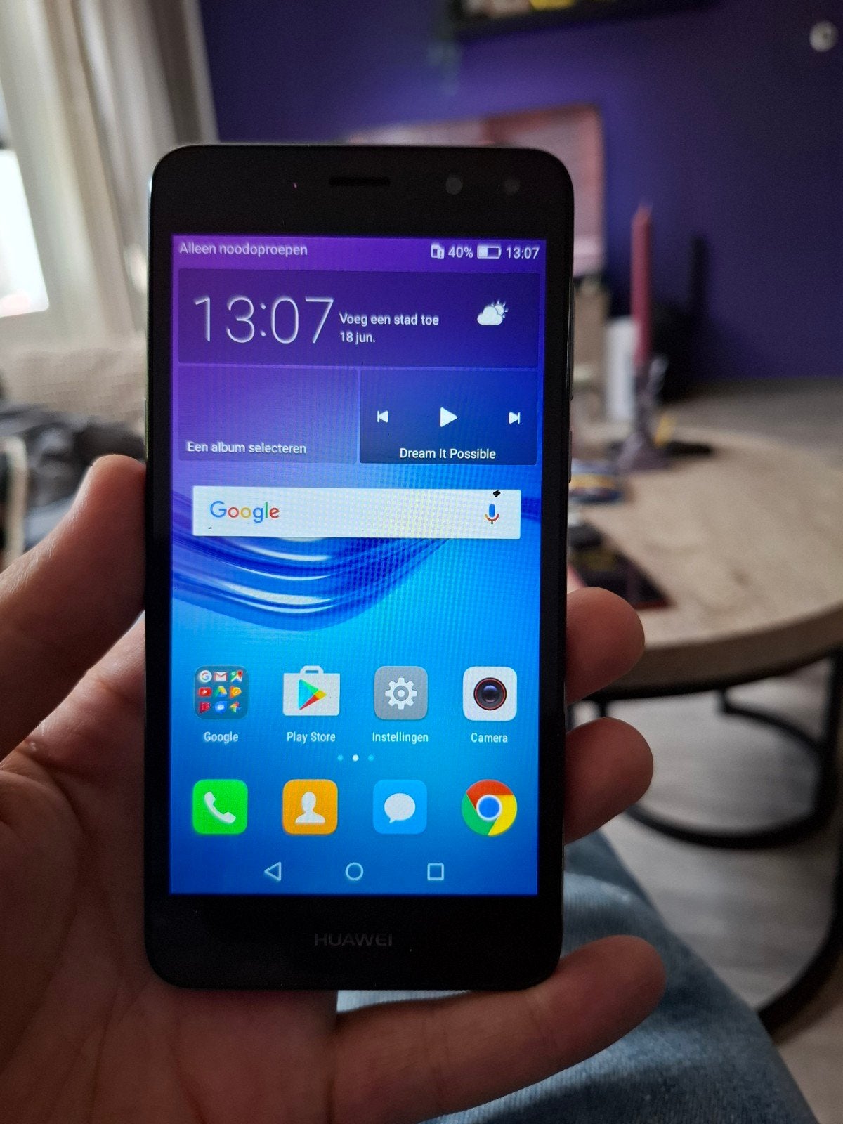 Huawei y6, Ophalen of Verzenden, Zo goed als nieuw, Zwart