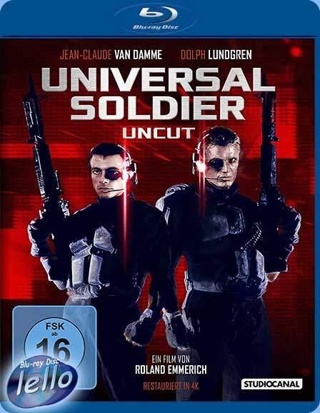 Blu-ray: Universal Soldier (1992 Van Damme, Dolph Lundgren)2, Cd's en Dvd's, Blu-ray, Nieuw in verpakking, Actie, Ophalen of Verzenden
