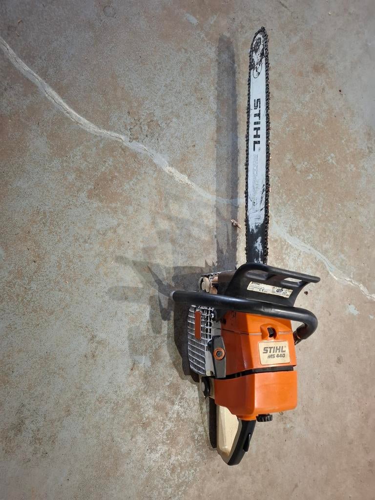 Stihl MS 440 Kettingzaag - Krachtig en Betrouwbaar, Ophalen, Stihl, Gebruikt, 70 mm of meer
