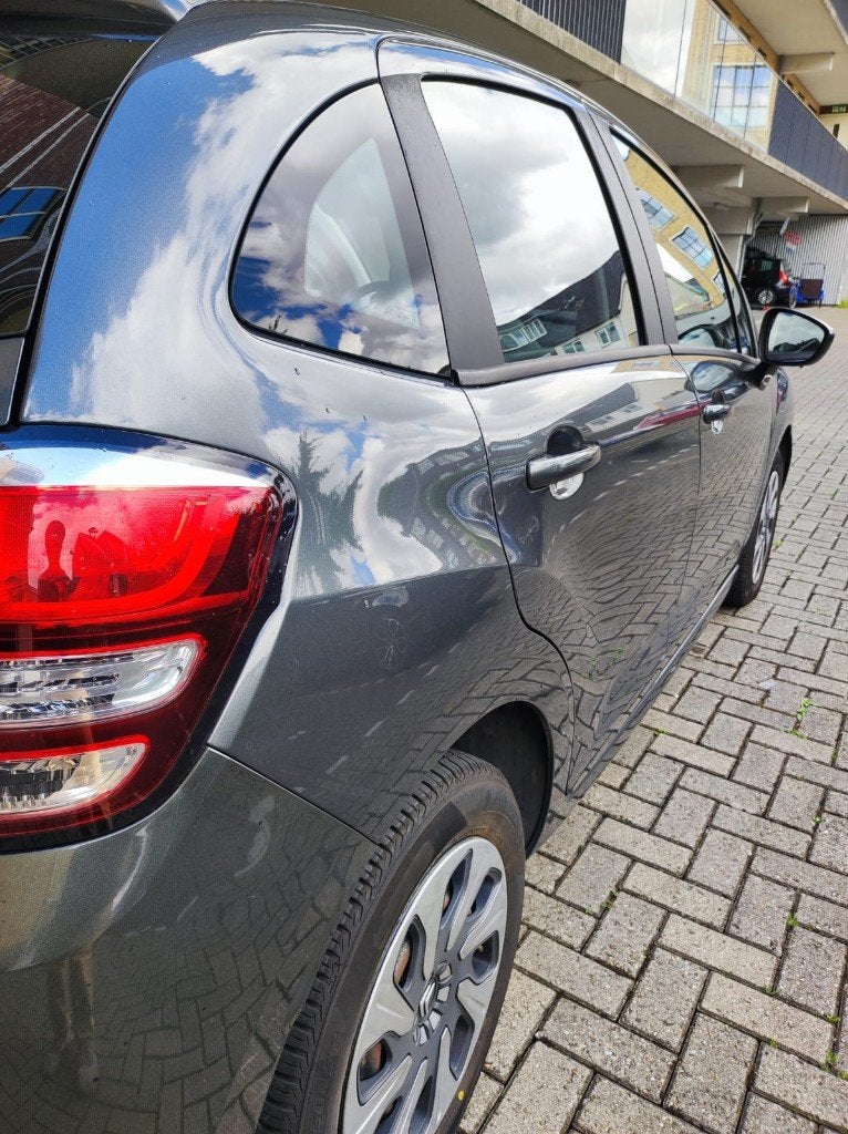 Citroën C3 1.2 Puretech 82pk 2017 Grijs, Voorwielaandrijving, 31 €/maand, 1199 cc, Overige bekleding