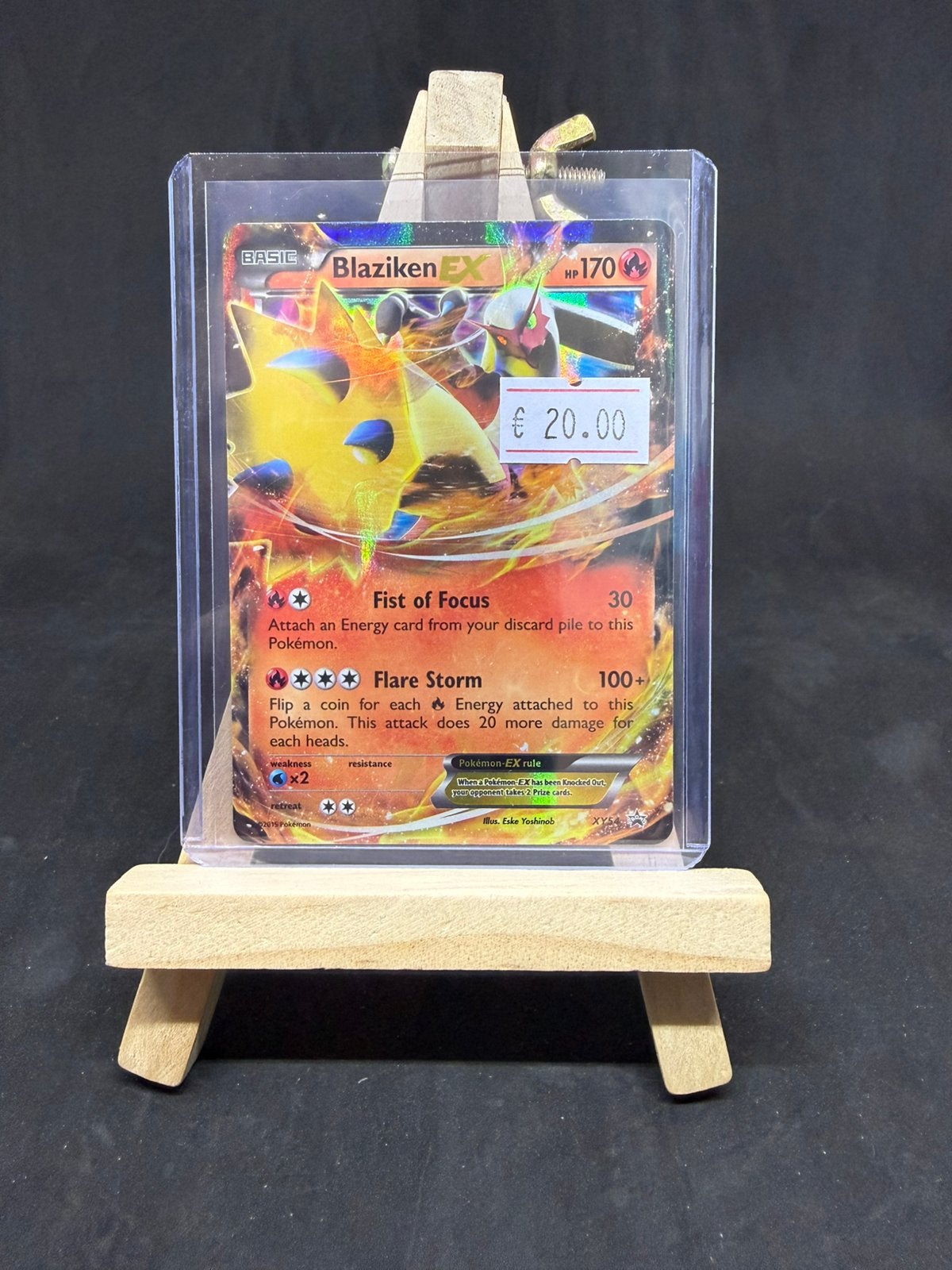 Blaziken ex xy54 nm/nm, Ophalen of Verzenden, Zo goed als nieuw