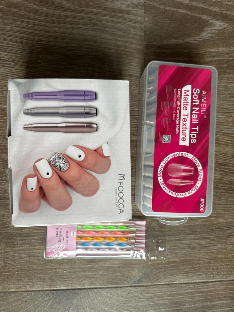 Nagelset: Frees, Soft Tips & Dotting Pens, Ophalen of Verzenden, Nieuw, Overige typen