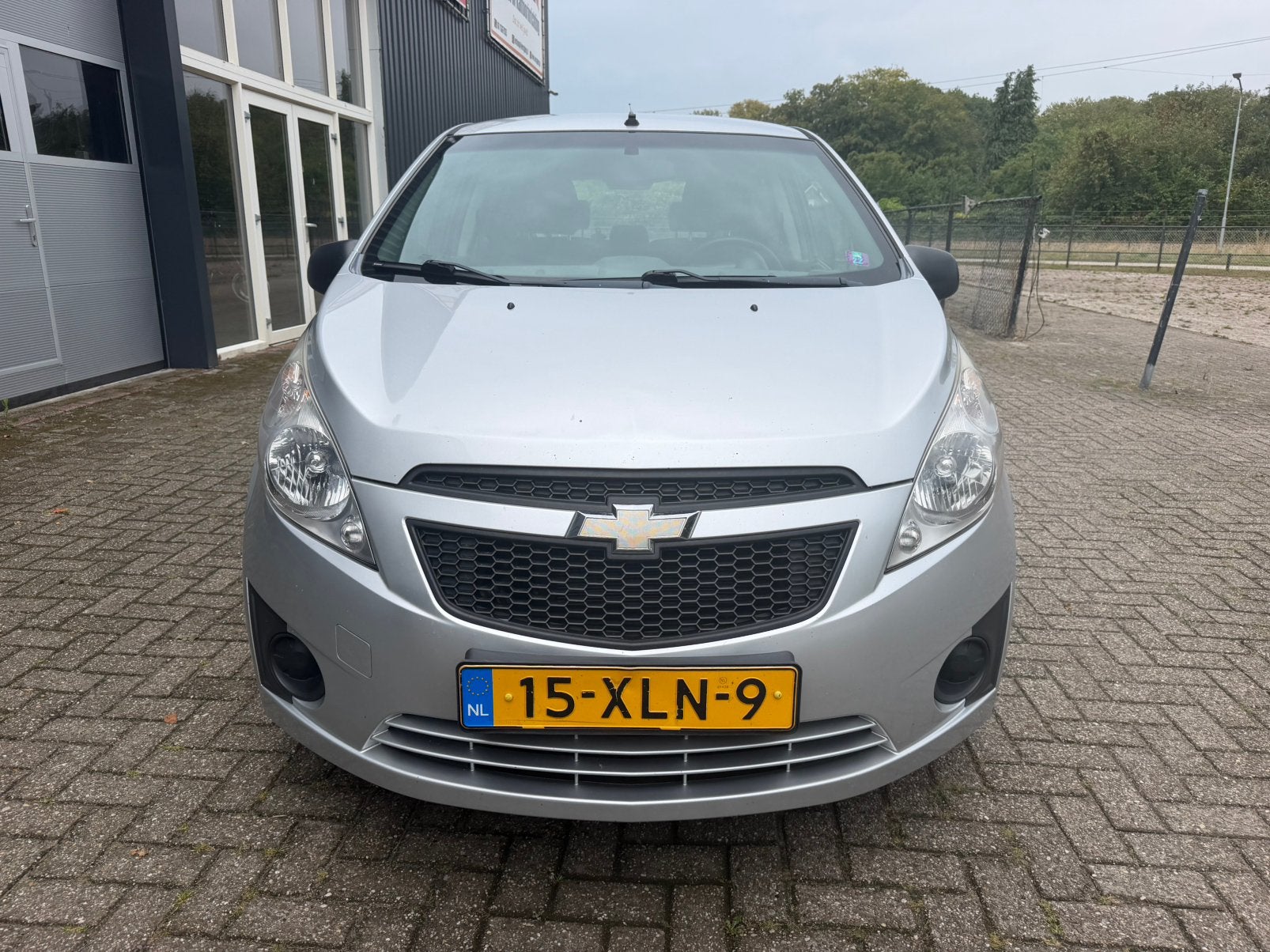 Chevrolet Spark 1.0 Bifuel 2012 Grijs HELE NETTE AUTO, Auto's, Chevrolet, 37 €/maand, Zwart, 4 cilinders, Origineel Nederlands