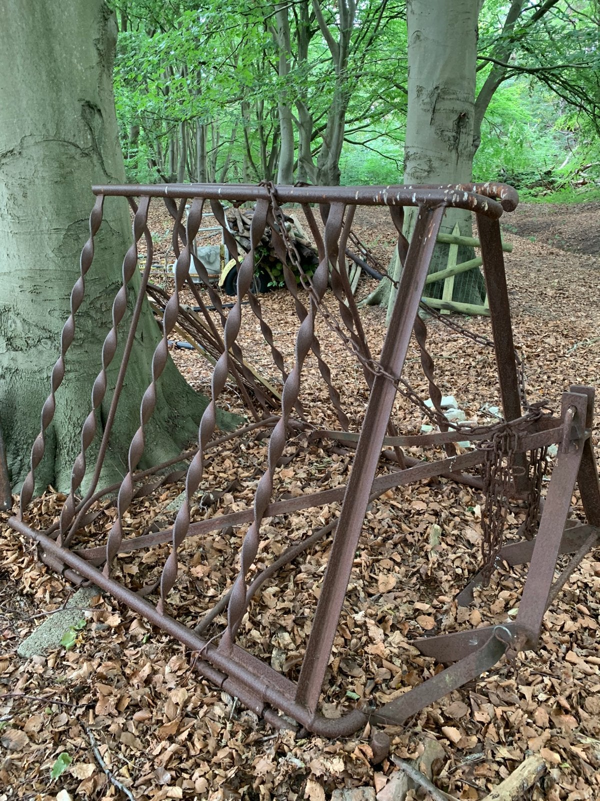 weiland tuin paardenbak sleeprek, Ophalen