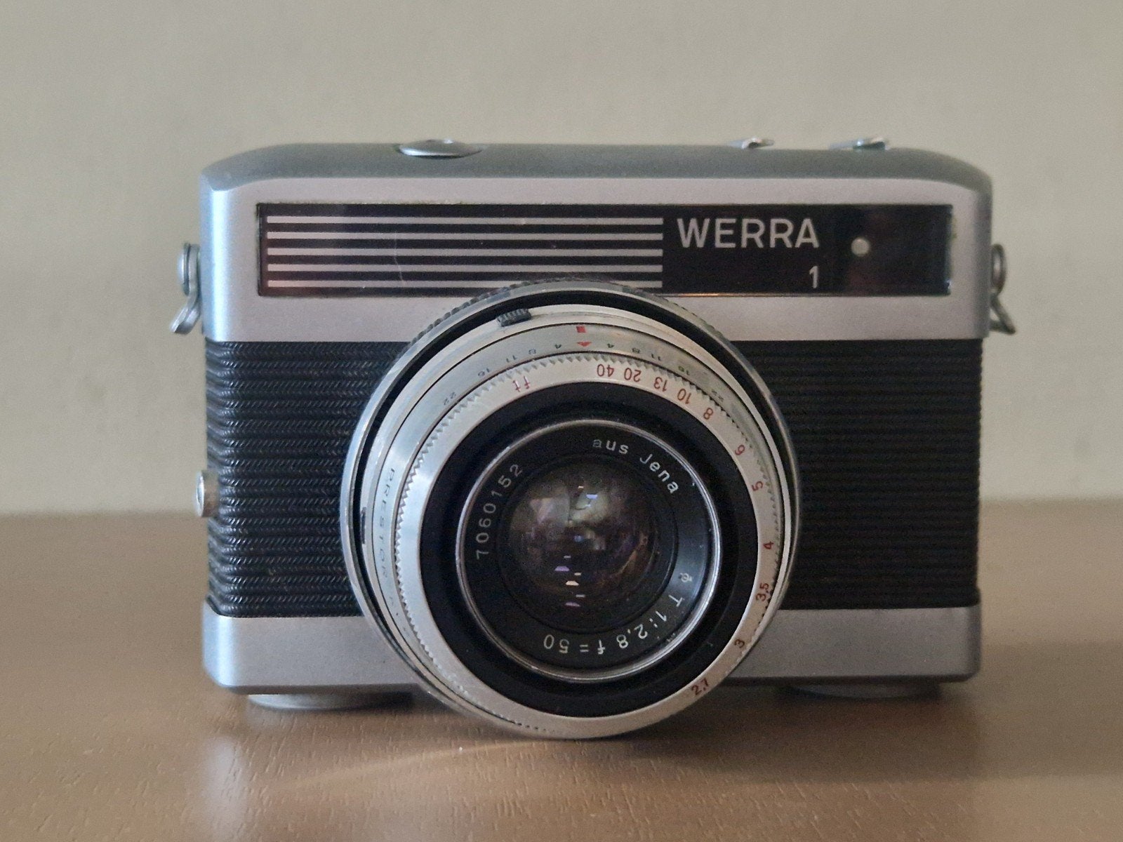 Werraflex 1 camera met Carl Zeiss Jena Tessar 2.8/50 lens, Ophalen of Verzenden
