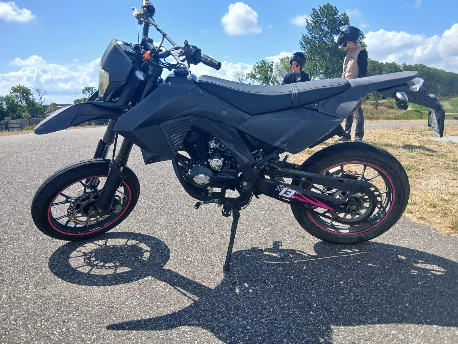 Orion 50cc 4-takt Supermoto met nieuw motorblok, Ophalen of Verzenden