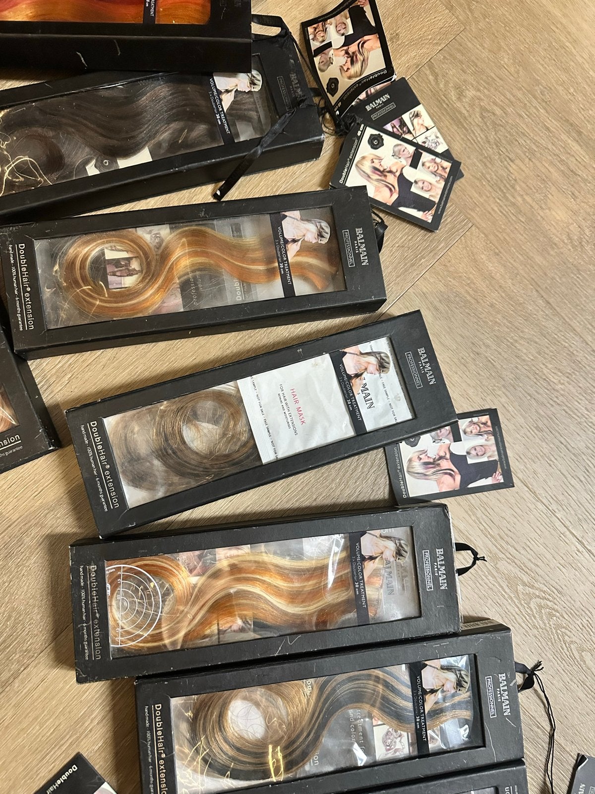 Balmain DoubleHair Extensions - Diverse Kleuren en Lengtes, Ophalen of Verzenden, Gebruikt, Pruik of Haarverlenging