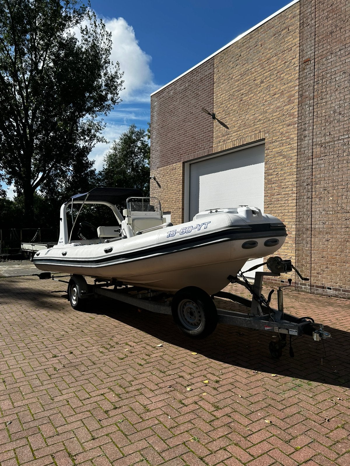 Tiger Marine 650 Top Line RIB — Suzuki 140PK - Pega 1350, Ophalen, Viertaktmotor, 120 tot 200 pk, Zo goed als nieuw