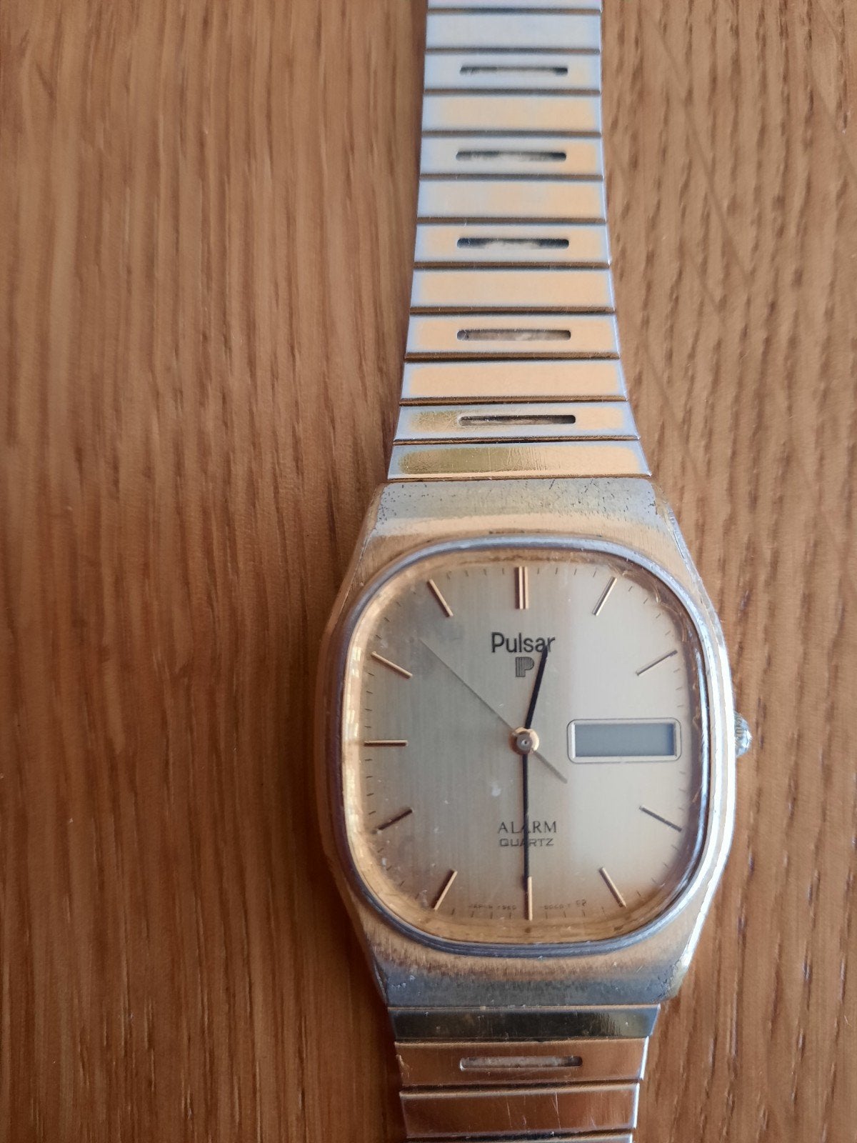 Mooi Pulsar heren hologe, Ophalen of Verzenden, Staal, Overige merken, 1960 of later