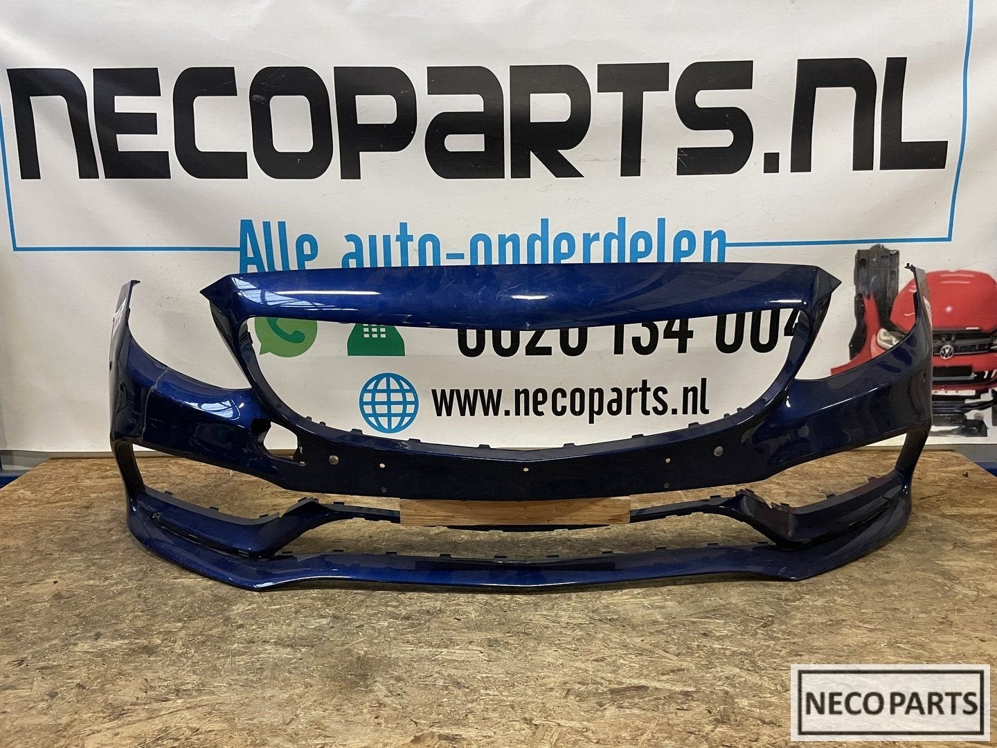 W205 C63 AMG COUPE CABRIO VOORBUMPER ALLES LEVERBAAR !!!, Gebruikt, -, Ophalen of Verzenden, -