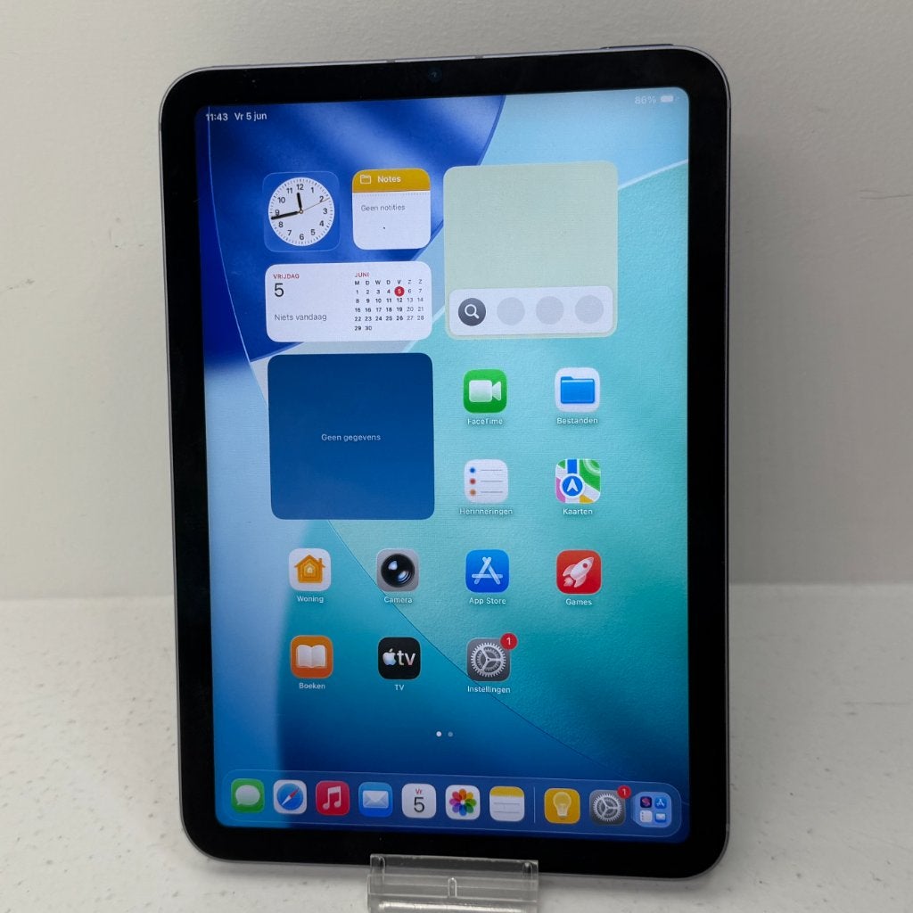 iPad Mini 6eGen 2021 Paars 64GB Wifi + Cellular, Computers en Software, Apple iPads, Overige kleuren, Dordrecht@usedproducts.nl