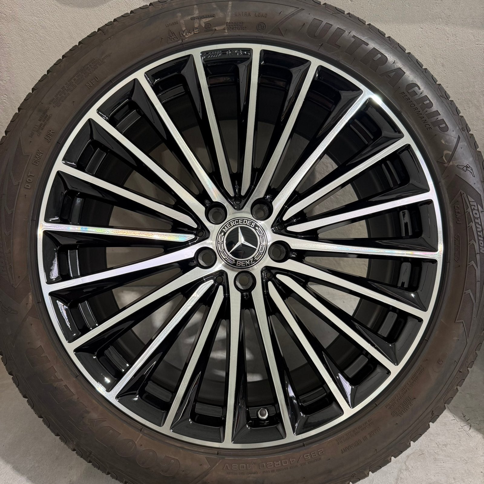 20 inch Origineel Mercedes GLC velgen met winterbanden C254, Gebruikt, 285 mm, Velgen, Velgeb