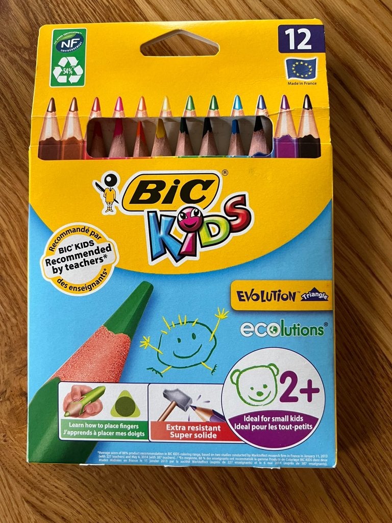 BIC kleurpotloden ECOlutions Evolution stuks - Driehoekig, Ophalen of Verzenden, Nieuw, Potlood of Stift