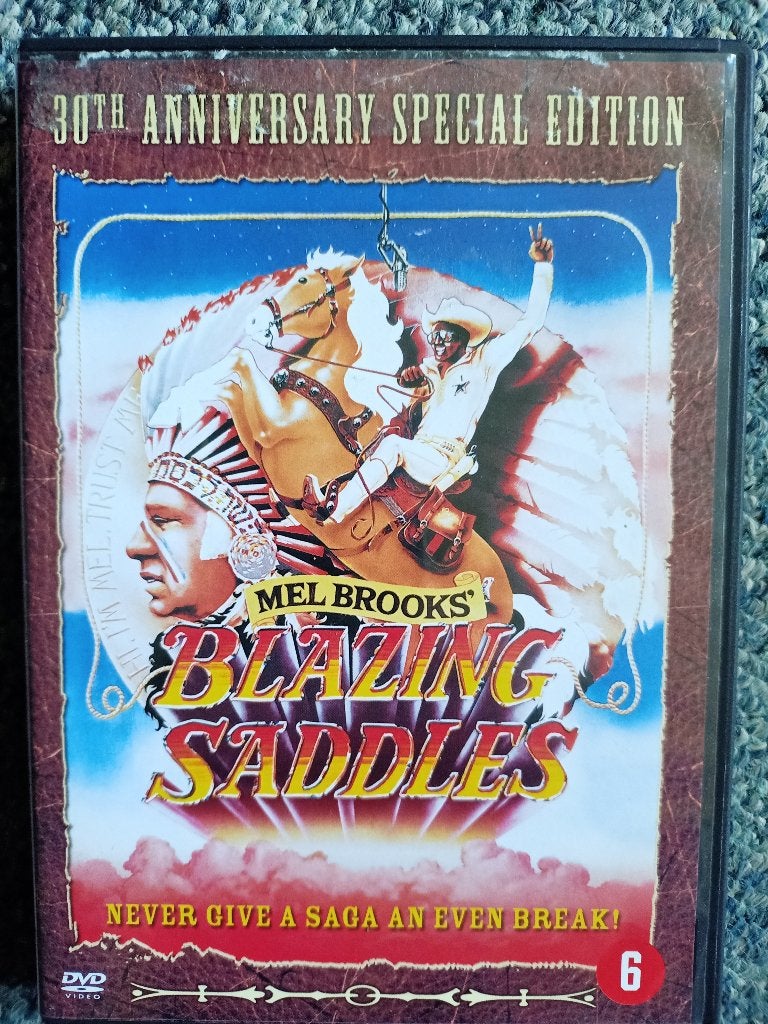 Blazing Saddles - 30th Anniversary Special Edition DVD, Actiekomedie, Speciale editie, Nederlands, Ophalen of Verzenden
