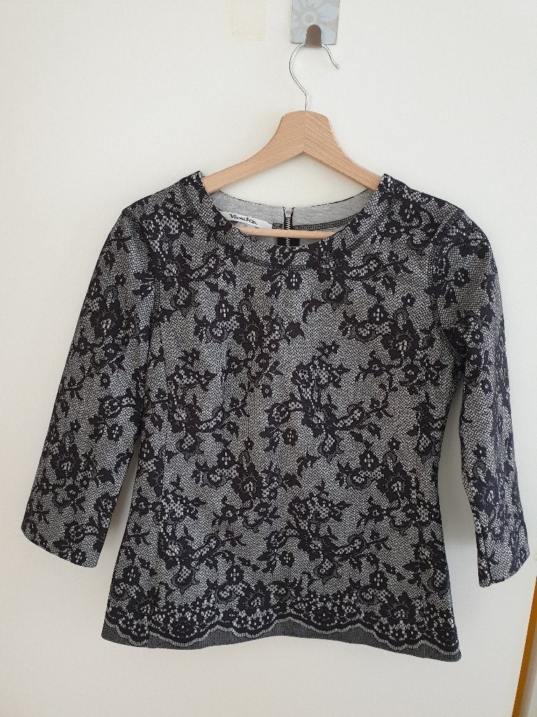 Vanilia top maat 36, Vanilia, Ophalen of Verzenden, Zo goed als nieuw, Korte mouw
