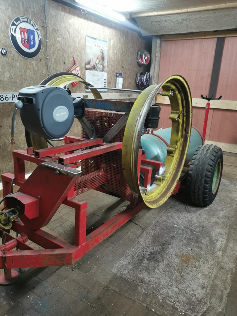 Aftakas compressor luchttank pto snoeicompressor, Ophalen, Gebruikt, Mobiel, 6 tot 10 bar
