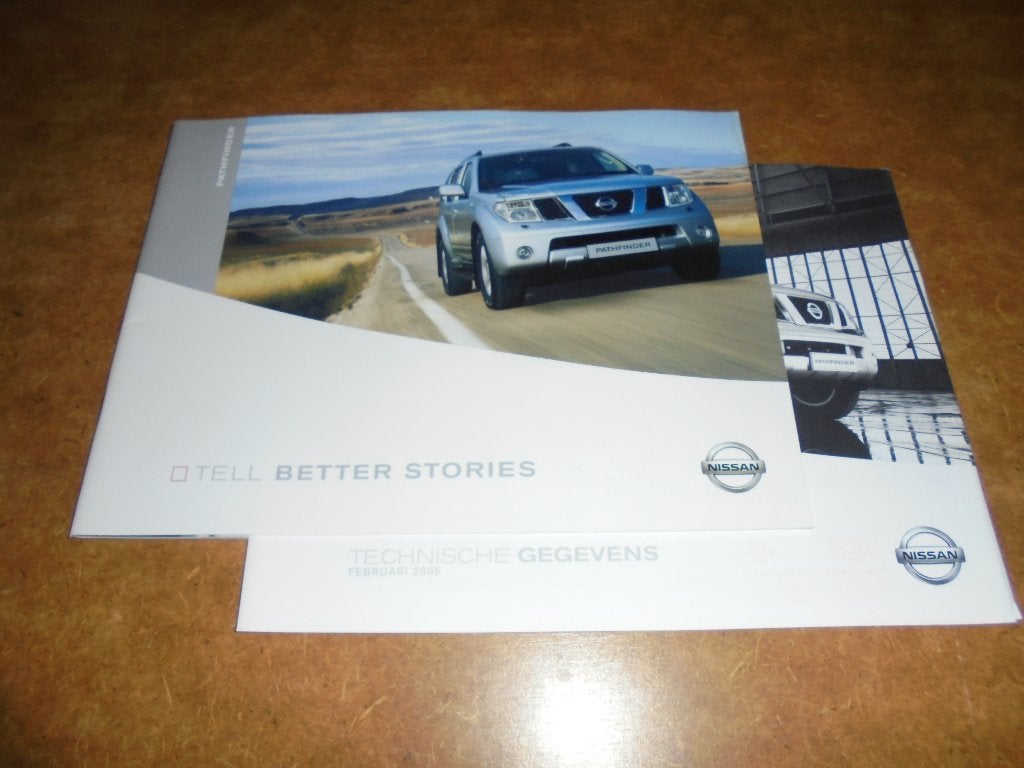 brochure Nissan Pathfinder  2005, Boeken, Ophalen of Verzenden, Nieuw, Nissan