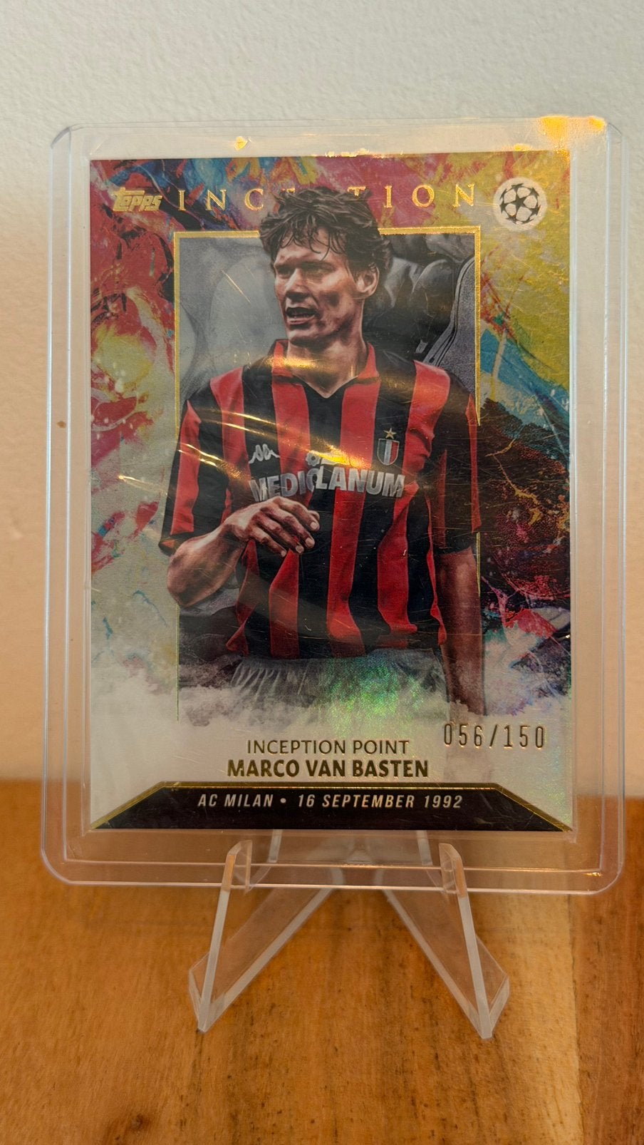 Marco van Basten /150 – Topps Inception Point 2023/24, Verzamelen, Verzenden, Zo goed als nieuw, Buitenlandse clubs, Spelerskaart