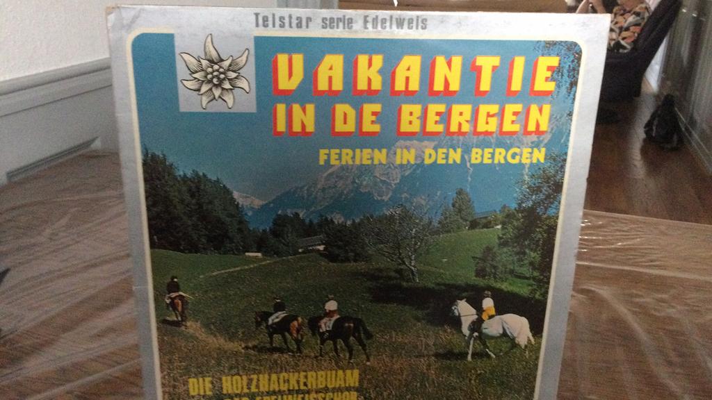 Vakantie in de Bergen Telstar Edelweis, Ophalen of Verzenden, Zo goed als nieuw, 12 inch, Nederlandstalig