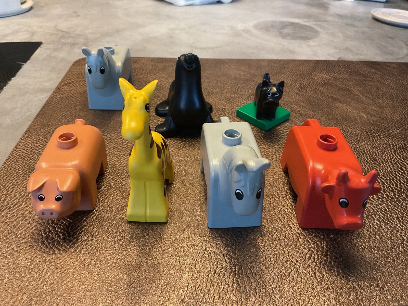 Vintage jaren 90 Duplo boerderijdieren en zeedieren set, Ophalen of Verzenden, Gebruikt