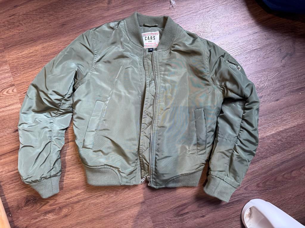Bomber Jasje Cars Maat 6 - Stoer en Comfortabel, Ophalen of Verzenden, Zo goed als nieuw, Blauw