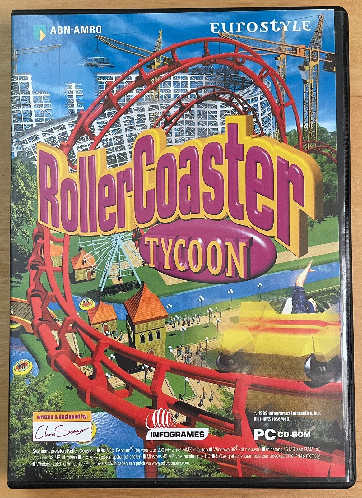PC-game/Rollercoaster Tycoon/Mijn eigen dagboek/eJay Music.., Spelcomputers en Games, Ophalen of Verzenden, Gebruikt, Vanaf 3 jaar