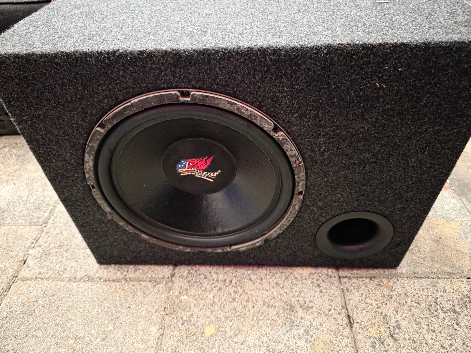 Lanzar DCT S124 Subwoofer 12 inch, Ophalen, Gebruikt