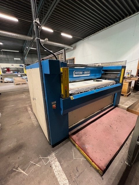 Suteau Anver 137 Ponsmachine, snijmachine, hydraulische pers, Ophalen, Zo goed als nieuw, Machine