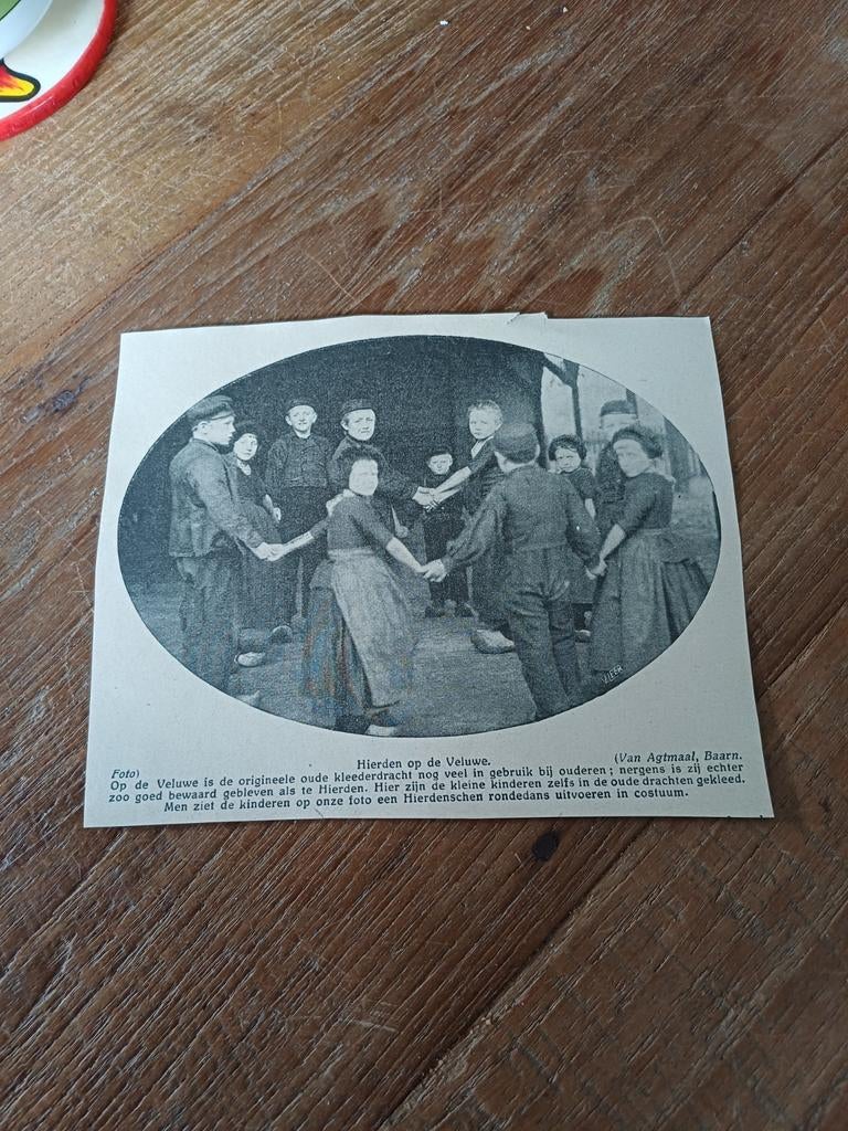 Knipsel Hierden 1923, Ophalen of Verzenden, 1920 tot 1940, Knipsel(s)
