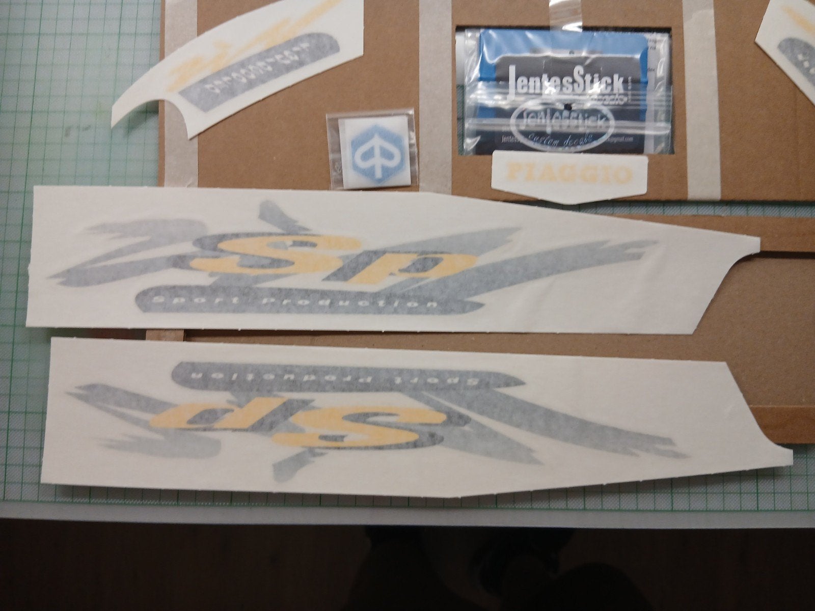 Stickerset Piaggio zip SP 98, Motoren, Tuning en Styling, Ophalen of Verzenden