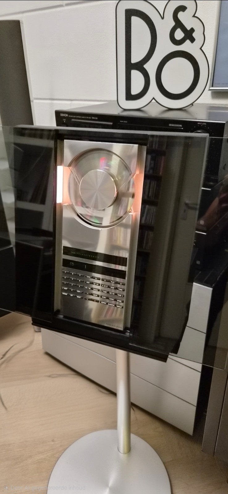 Bang & Olufsen Beocenter 2300 incl actieve speakerset, Afstandsbediening, Speakerset, Refurbished, Ophalen of Verzenden
