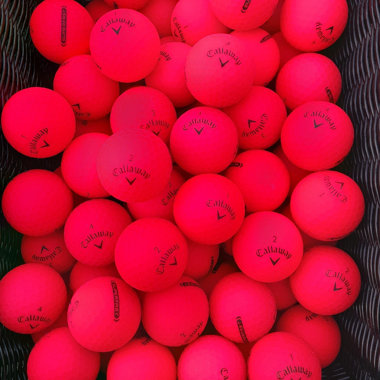 rode callaway superfast golfballen, Sport en Fitness, Golfballen frl, Uilenburgstate, Bal(len), Callaway