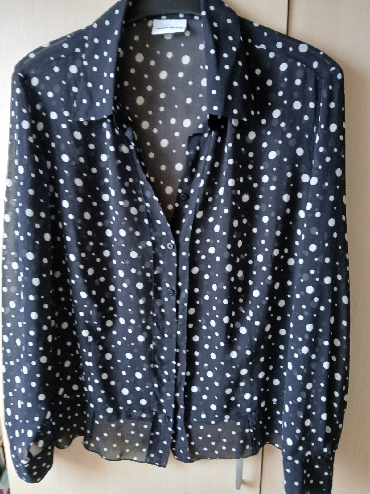 Mooie blouse in maat 46 van Frankwalder., Ophalen, Zwart, Maat 46/48 (XL) of groter, Zo goed als nieuw