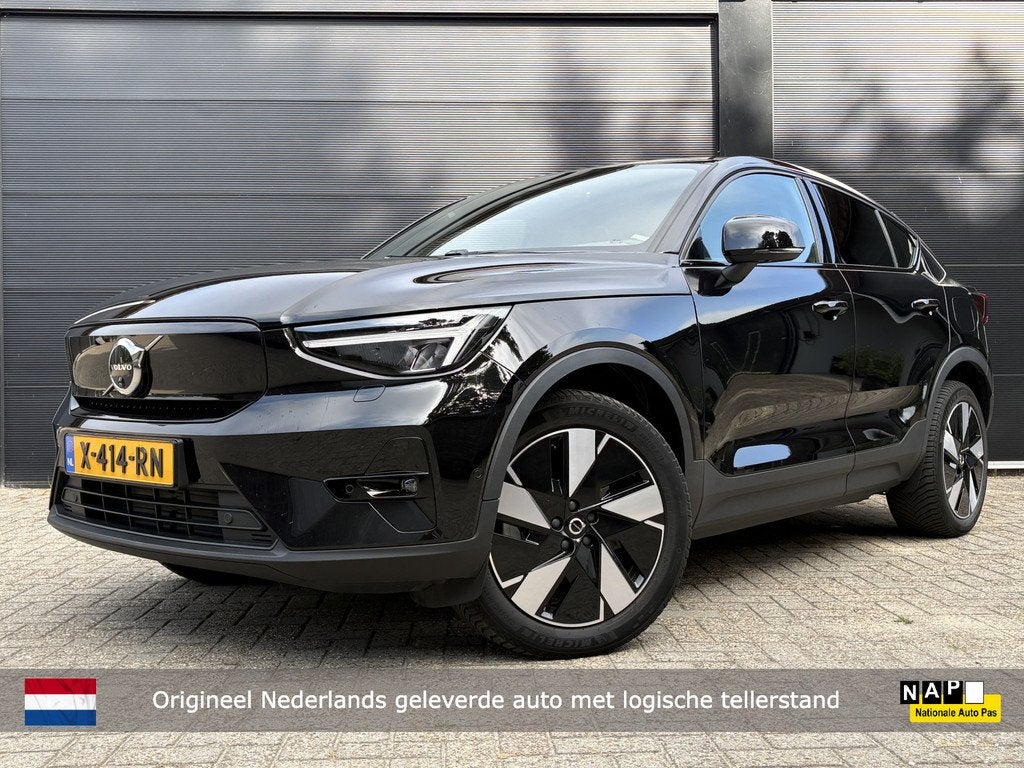 Volvo C40 Single Motor Extended Range Ultimate 82 kWh | Pano, Auto's, Volvo, Achterwielaandrijving, Gebruikt, 576 km, 252 pk