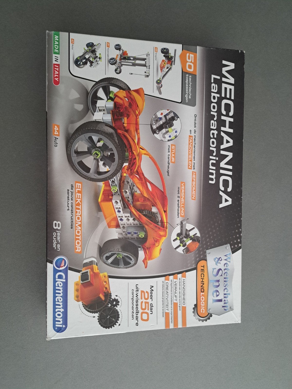 Clementoni Mechanica Laboratorium Elektromotor, Ophalen of Verzenden, Gebruikt, Overige merken