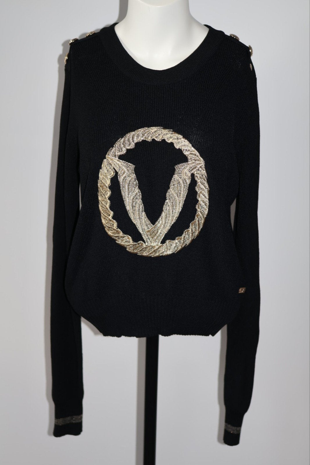Josh V Becky trui zwart goud maat L / 40, Kleding | Dames, JoshV.nl, Ophalen of Verzenden, Zo goed als nieuw, Josh v