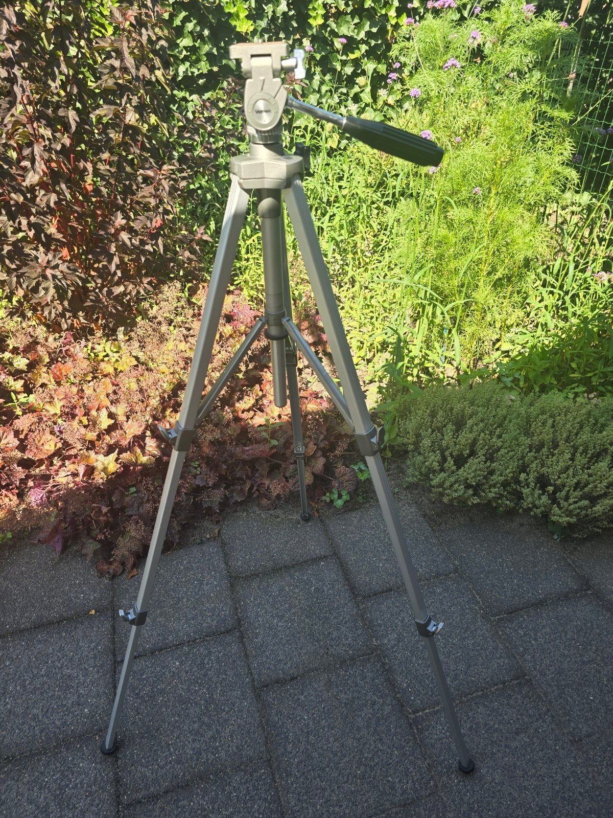 Velbon VEB-3 Statief met Balhoofd - Gebruikt, Gebruikt, Velbon, 150 tot 175 cm, Met balhoofd