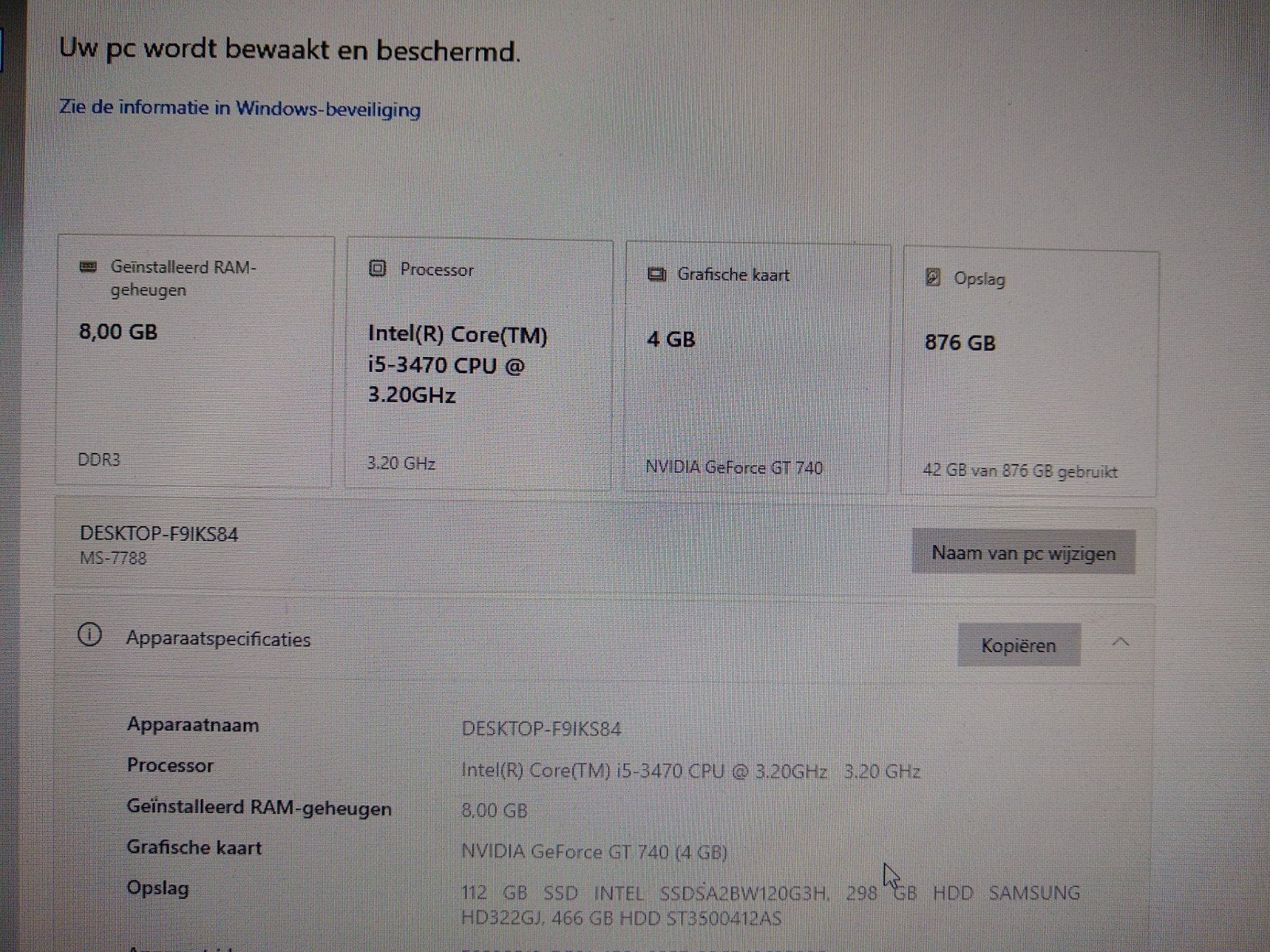 Cooler Master Case, I5, 8gb ram, gt 740 4gb en 900gb SSD/HDD, Ophalen, Gebruikt, 900gb, 8 GB