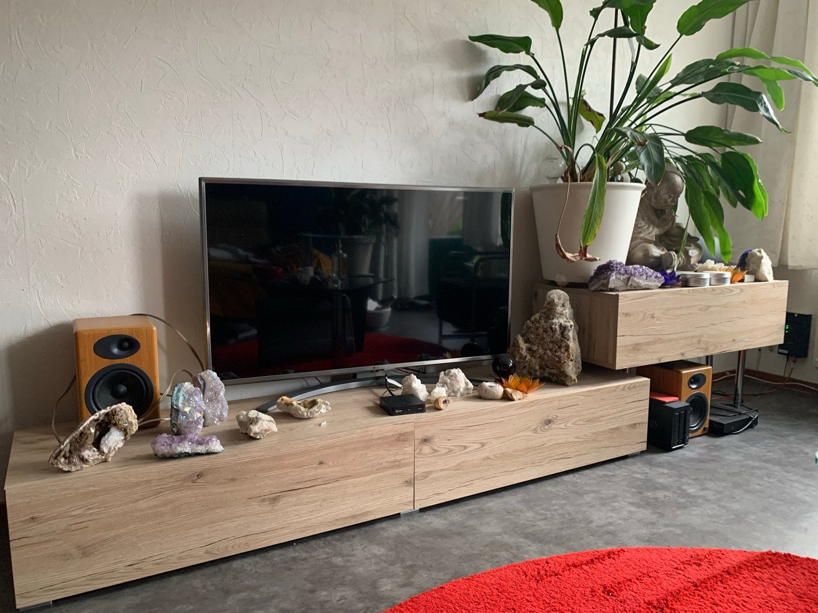Modern TV-meubel / dressoir, Ophalen, Gebruikt, 150 tot 200 cm, Minder dan 100 cm