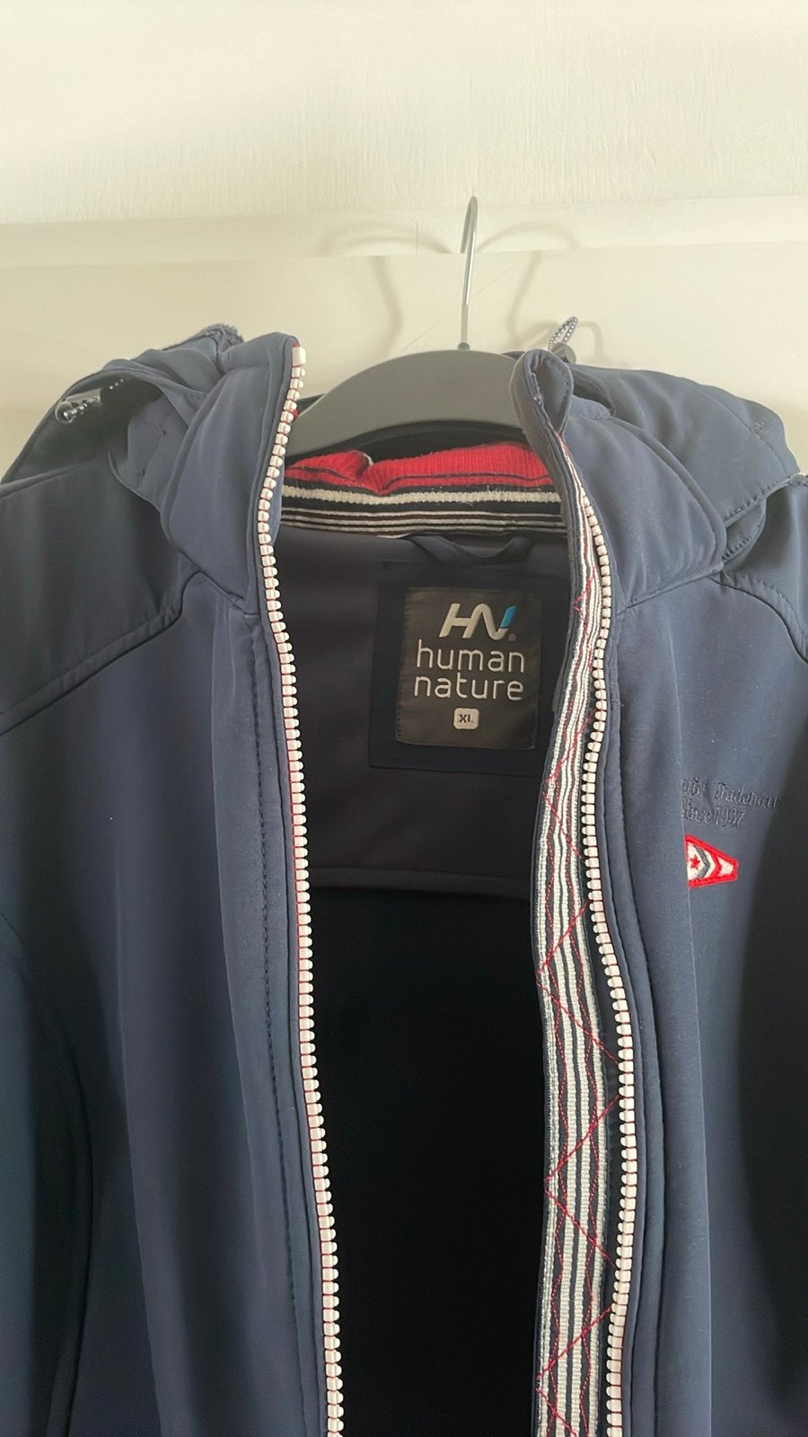 Human Nature Softshell tussenjas Dames XL - Blauw, Kleding | Dames, Jassen | Zomer, Ophalen of Verzenden, Gedragen, Maat 42/44 (L)