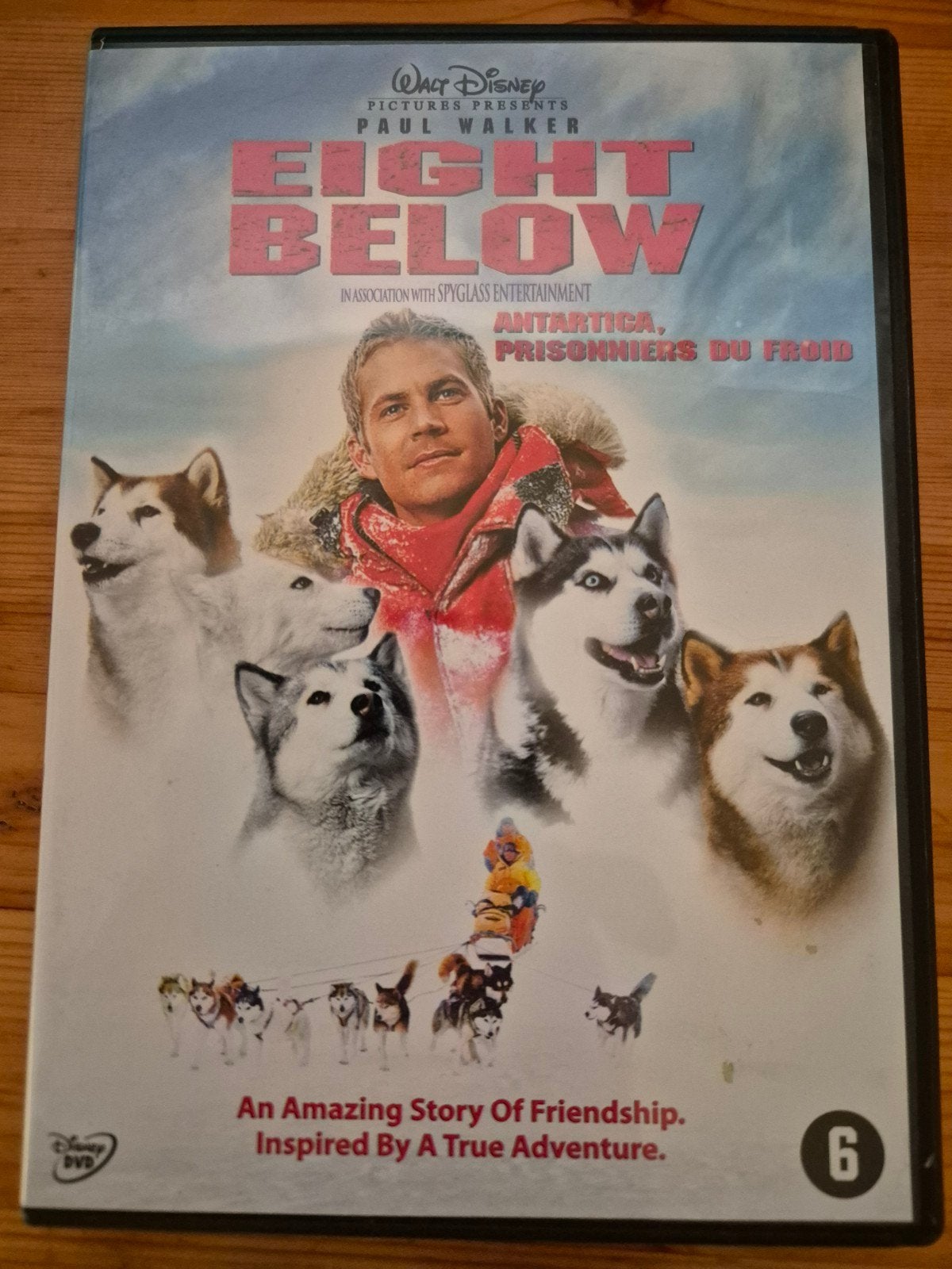 Eight Below DVD - Avontuurlijke familiefilm, Cd's en Dvd's, Vanaf 6 jaar, Ophalen of Verzenden, Zo goed als nieuw